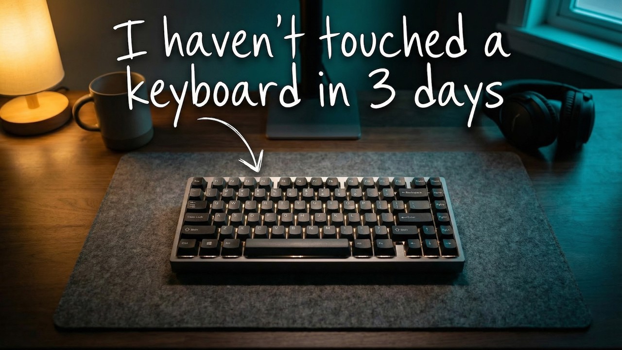 I Havenāt Touched My Keyboard in 3 Days (Typeless Voice Keyboard App)