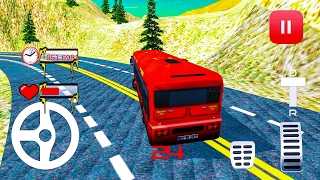 Off Road Hill Coach Bus Drive by ModernStarGames - Android Gameplay FHD screenshot 3