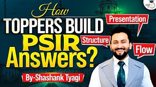 PSIR Toppers Strategy Decoded By Shashank Tyagi Sir | PSIR Optional | UPSC Mains 2026 | StudyIQ