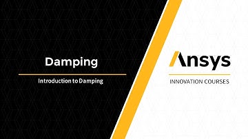 Intro to Damping — Lesson 1