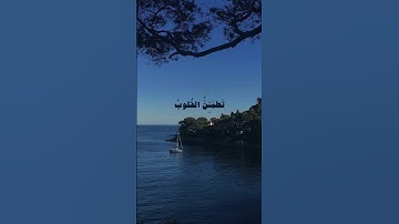 ﴿الذين آمنوا وتطمئن قلوبهم بذكر الله ألا بذكر الله تطمئن القلوب﴾ | سورة الرعد | الشيخ محمود علي