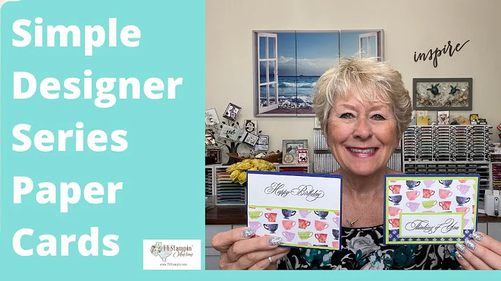Designer Paper Greeting Cards That Are Quick & Sim...