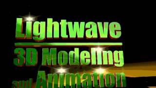 Lightwave 3D Modeling Logo Project 2012