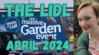 What did I find in THE LIDL MASSIVE GARDEN EVENT  APRIL 2024? Come shopping with me!
