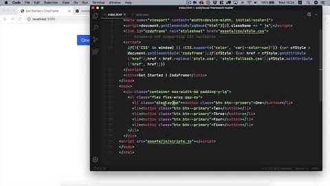 CodyFrame visibility classes