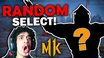 HIDDEN Cursor! RANDOM Select Challenge!! | Mortal kombat 11 *Online*