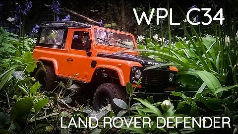 Custom WPL C34 Land Rover Defender D90