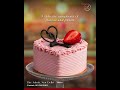 This weekend, culminate your festivities with a sweet creation from The Ashok’s Cake Shop.