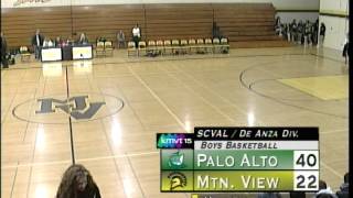 Palo Alto vs Mountain View Boys Basketball - Jeremy Lin Junior Year