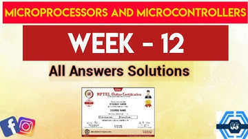 Microprocessors And Microcontrollers Week 12 Quiz Answer Solution | NPTEL 2024