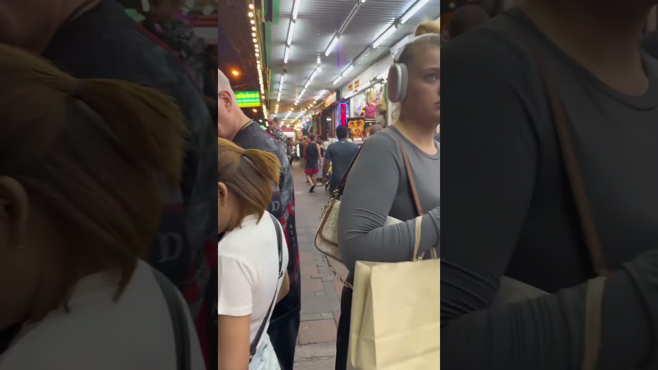 Pattaya Night Bazar😍Live Love Thailand 