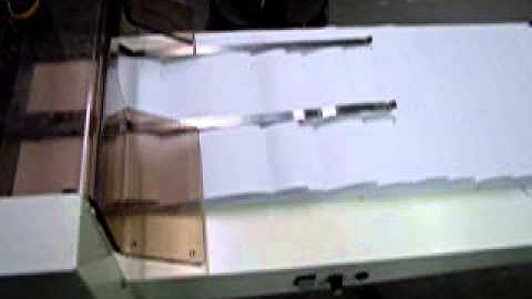 Bourg BSt10 Collator Bookletmaker Test Run