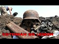 EXCAVATIONS OF GERMAN WWII POSITIONS / WW2 METAL DETECTING