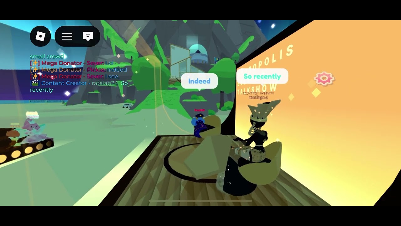 Evening talk show! Host: ratslap24 guest:Moon saphire!