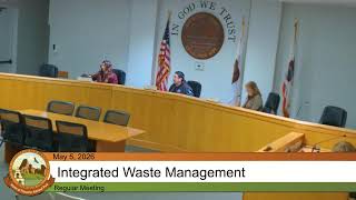 San Benito County Integrated Waste Management - Regular Meeting - 5/3/2026