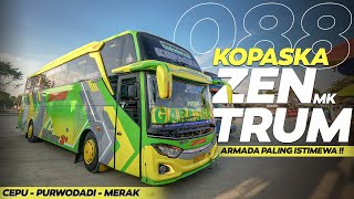 BUS ARTIS YANG SEDANG NAIK DAUN‼️😍 - Trip Trans Zentrum 088 'KOPASKA' (Wirosari-Bekasi)