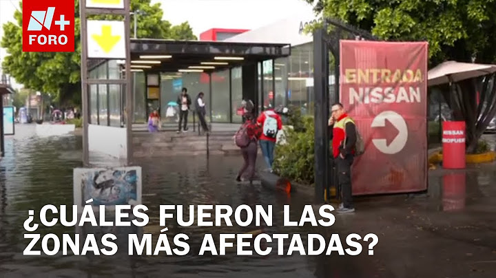 Lluvias inundan accesos al aeropuerto de CDMX y metro Hangares - Las Noticias