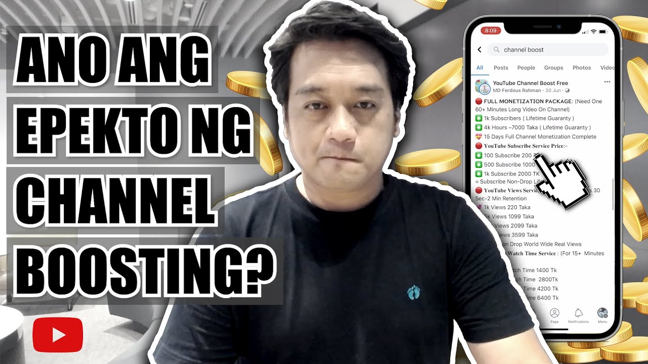 Ano ang MONETIZATION BOOSTING? Ano ang epekto ng CHANNEL BOOSTING SERVICES sa ating Channel?