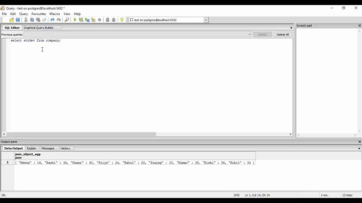 Tutorial 30- Aggregate Functions in PostgreSQL(Advanced)