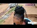 TUTORIAL ON HOW TO DO SIMPLE GHANIANS UPDO
