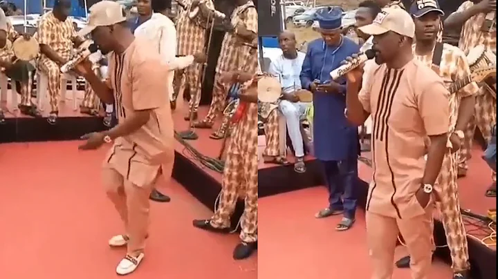 SEE HOW PASUMA PERFORMED LIKE NEVER BEFORE AS HE INTRODUCE NEW DANCE STEPS ON STAGE