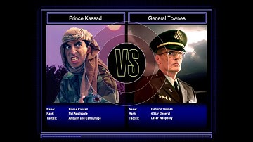 Command & Conquer General Zero Hour Challenge Prince Kassad VS General Townes Hard Mode #5