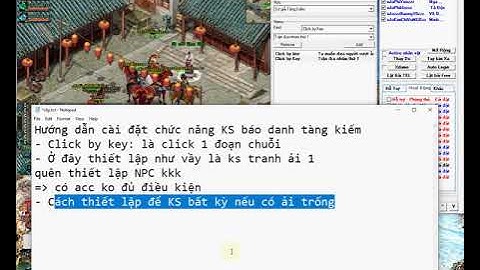 TVauto: Hướng dẫn cài đặt KS tàng kiếm