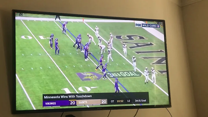 Final Play 1/5/2020 Minnesota Vikings vs. New Orle...
