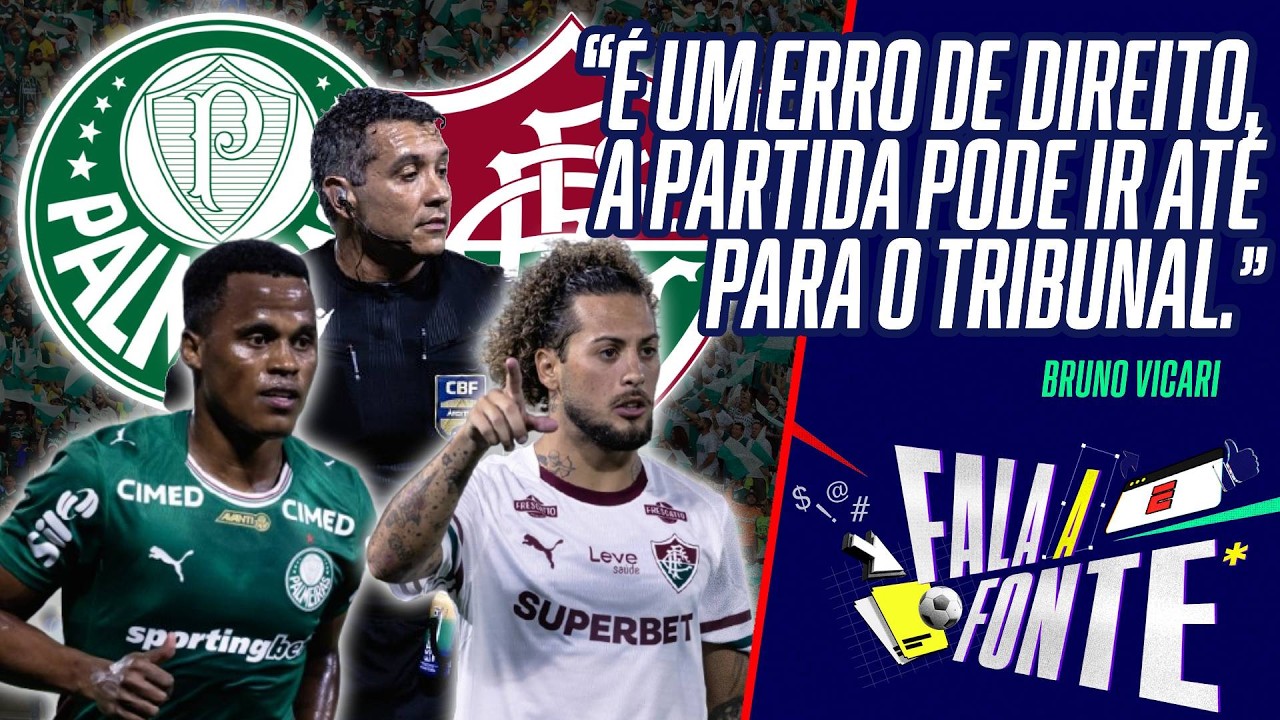 PALMEIRAS X FLUMINENSE PODE SER ANULADO? ARBITRAGEM ERRA E VERDÃO TEM DUAS SAÍDAS DE BOLA NO JOGO