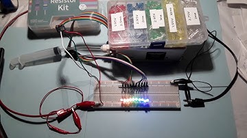 DIY Altitude Encoder test setup.