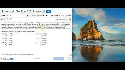 Using StatCrunch to perform hypothesis testing on proportions of jury selections