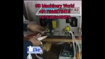 Fully Automatic Wire Cutting and Stripping Machine || Contact For Machine || Harness Work | Part-654