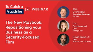 The New Playbook: Repositioning Your Business as a Security-focused Firm