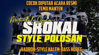 CEK SOUND SROKAL COCOK UNTUK ACARA RESMI TEMU PENGANTIN HADROH FULL BASS