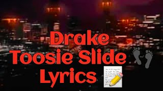 Drake - Toosie Slide (Real Lyrics)