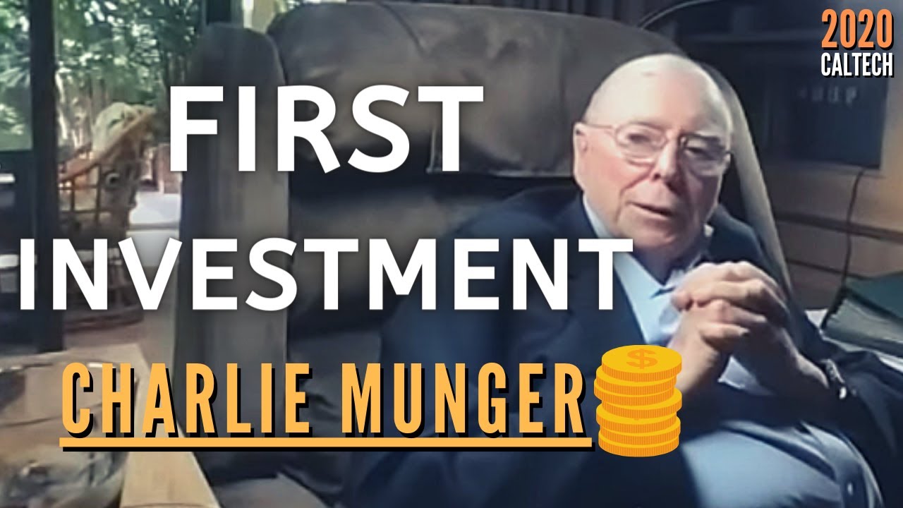 Charlie Munger on his First Investment which almost lost all his money