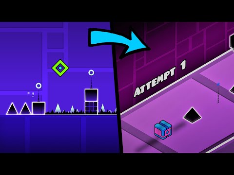 Видео: Geometry Dash В 3Д!