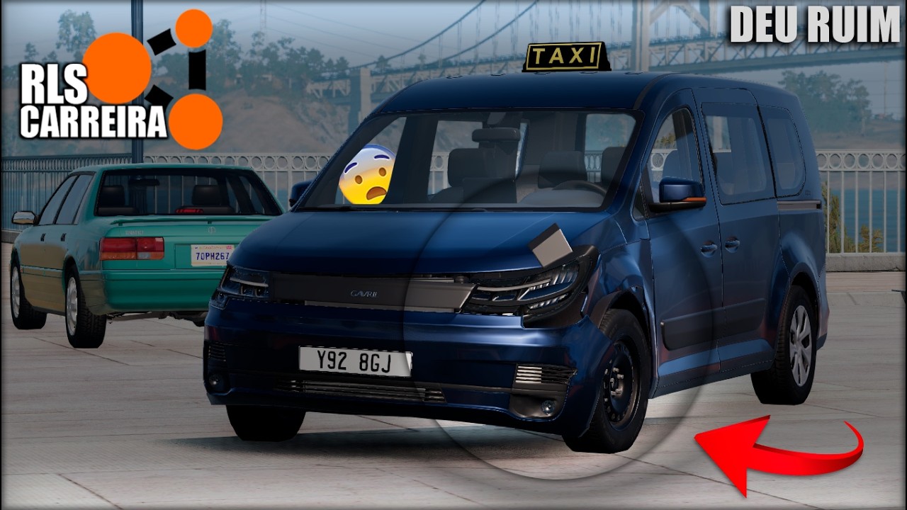 DEU RUIM no PRIMEIRO DIA TRABALHANDO com A NOVA VAN 😨 | RLS Career Mod - EP.02