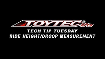 Tech Tip Tuesday - Ride Height/Droop Measurement
