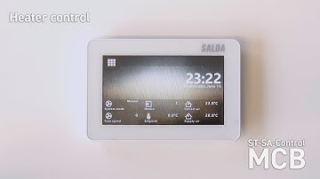 Heater control (ST-SA-Control MCB quick instructions)