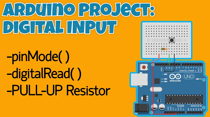 Arduino Digital Input: How to Use the Pull-Up Resistor!