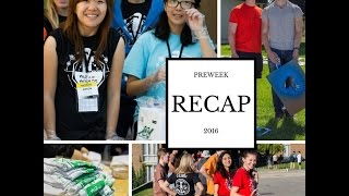 Preweekend Recap 2016