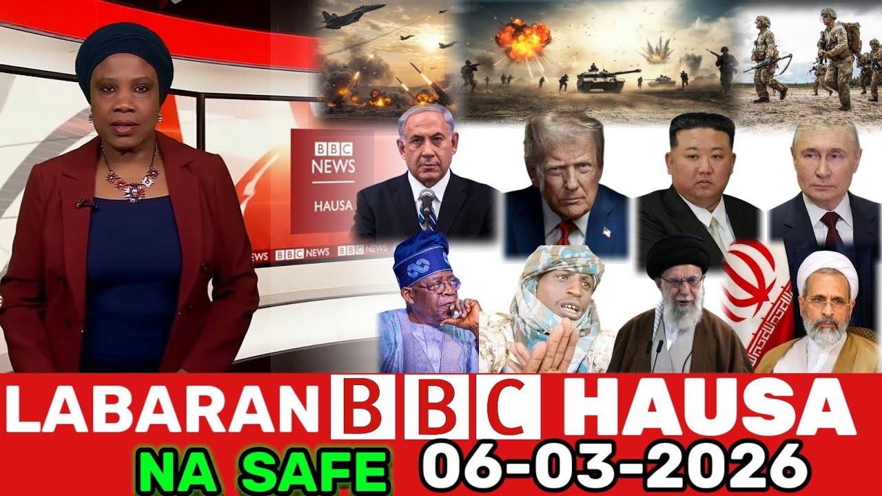#BBC HAUSA LABARAN YAU NA SAFE 06-03-2026 labaran niger na juyin mulki #bbchausa #labaran duniya