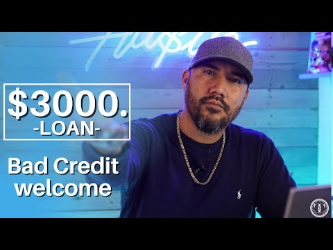 Up To $3000 Bad Credit Loan | Personal Loans For NO CREDIT Or ? BAD CREDIT -