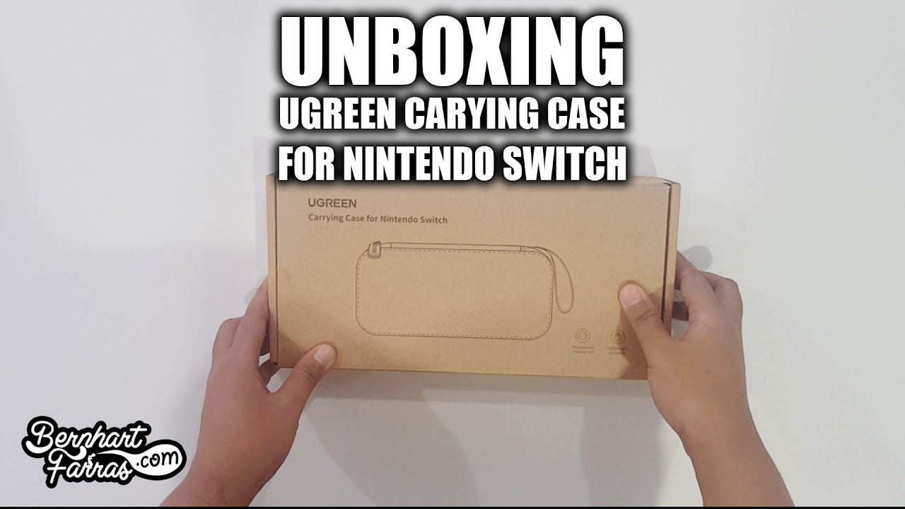 Unboxing UGreen Carrying Case for Nintendo Switch Membuka Kotak YouTube