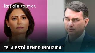 FLÁVIO BOLSONARO SPEAKS ON MICHELLE'S DEPARTURE FROM PL MULHER: 'SHE IS BEING INDUCED'