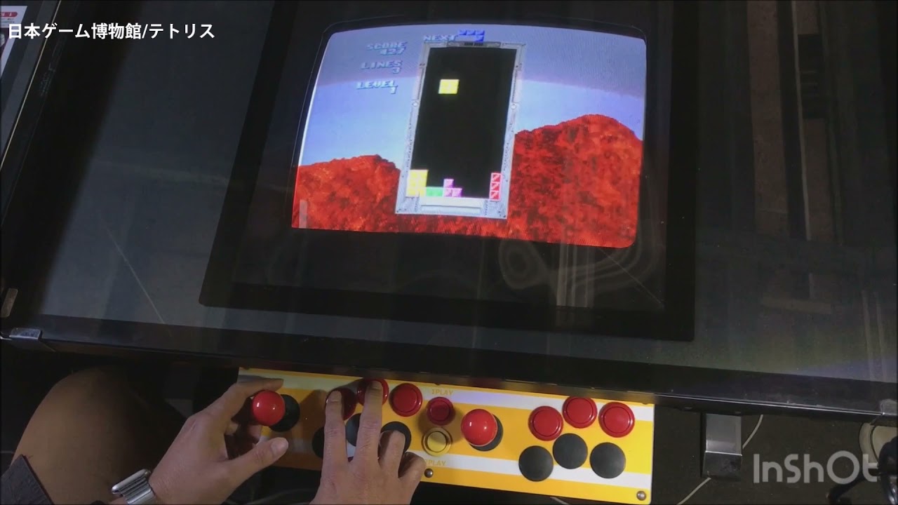 TETRIS】テトリス(SEGA)～Twitterライブ2021テーブル筐体紹介＠ナオス 