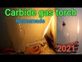 गैस वेल्डिंग मशीन 100%working | calcium Carbide and water experiment | how to make carbide gas torch