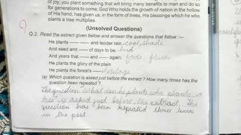 Treasure trove - heart of the tree - workbook solutions - a collection of poems -