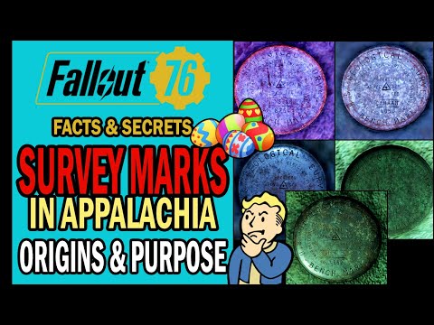 Survey Marks (Easter Egg) in Appalachia! What are they Exactly? | Fallout 76 Secrets